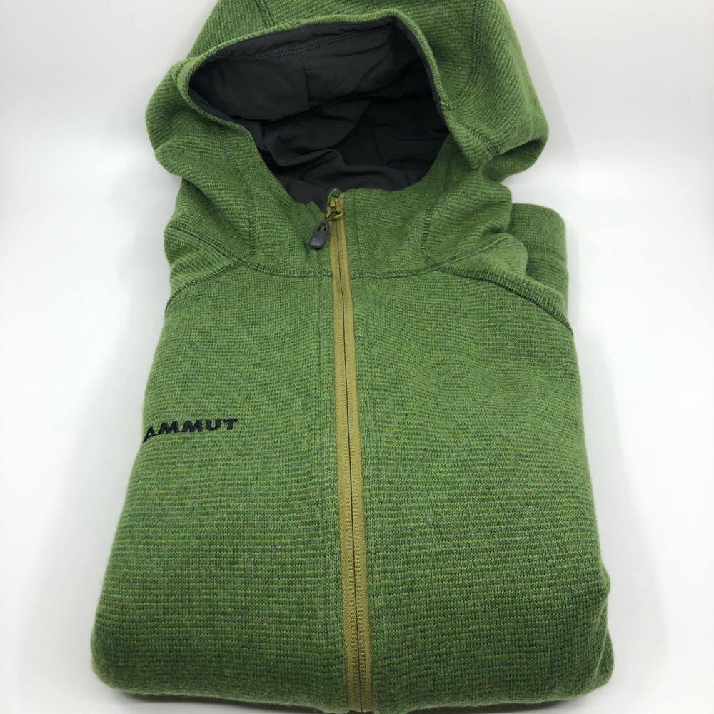 Mammut wool zip-up hoodie